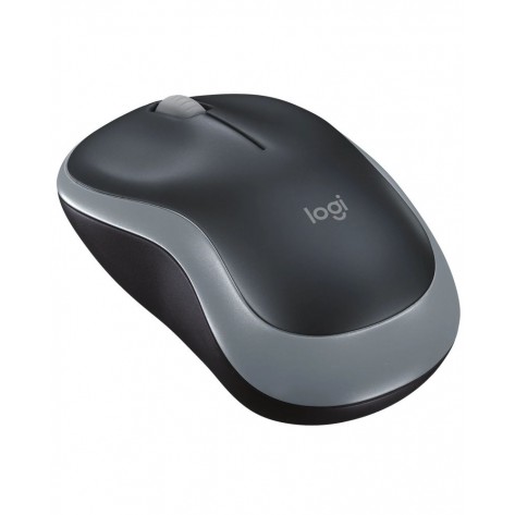 Мишка Logitech - M185, оптична, безжична, Swift Grey