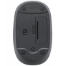 Мишка Logitech - M196, оптична, безжична, сива
