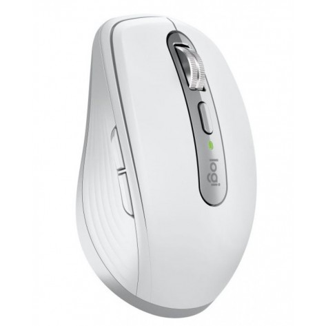 Мишка Logitech - MX Anywhere 3S for Mac, оптична, безжична, Pale Grey