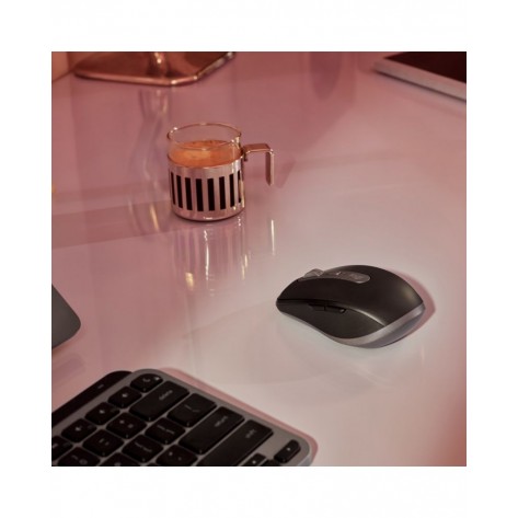 Мишка Logitech - MX Anywhere 3S for Mac, оптична, безжична, Space Gray