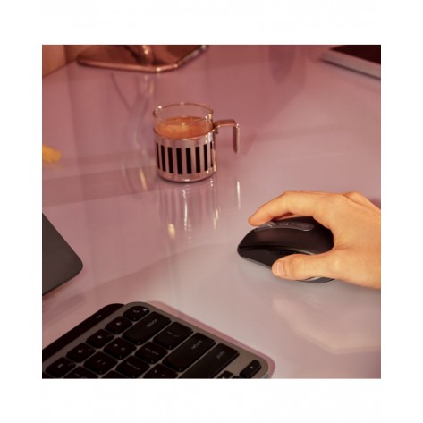 Мишка Logitech - MX Anywhere 3S for Mac, оптична, безжична, Space Gray