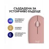 Мишка Logitech - Pebble Mouse 2 M350s, оптична, безжична, Rose