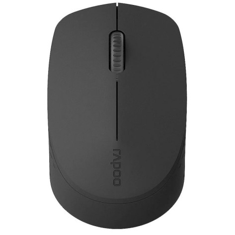 Мишка RAPOO - M100 Silent, оптична, безжична, черна