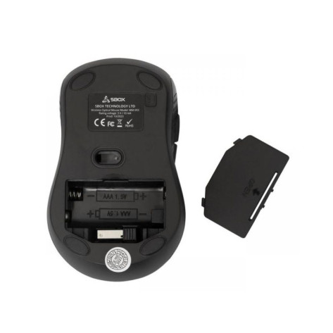 Мишка SBOX - WM-993, оптична, безжична, черна
