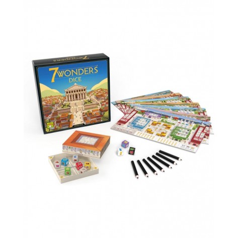 Настолна игра 7 Wonders: Dice - Стратегическа