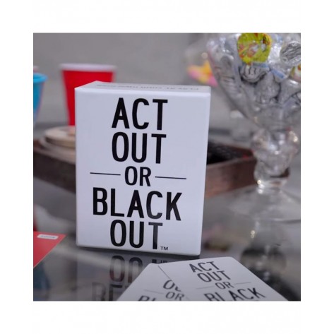 Настолна игра Act Out Or Blackout - Парти