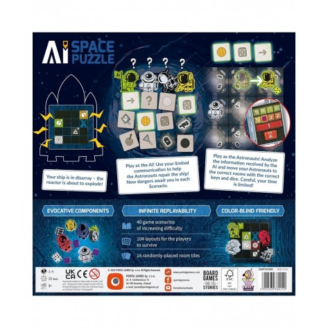 Настолна игра AI Space Puzzle - Семейна