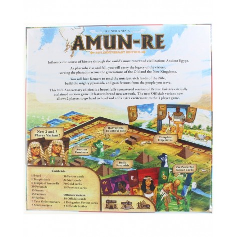  Настолна игра Amun-Re: 20th Anniversary Edition - Стратегическа