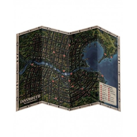 Настолна игра Arkham Horror: The Road to Innsmouth (Deluxe Edition) - кооперативна