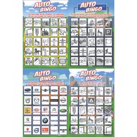 Настолна игра Auto Bingo - Детска