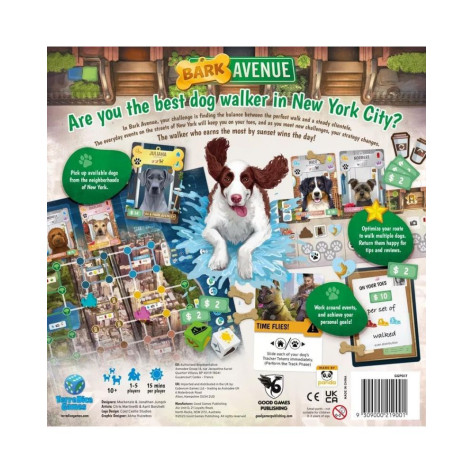 Настолна игра Bark Avenue - Семейна