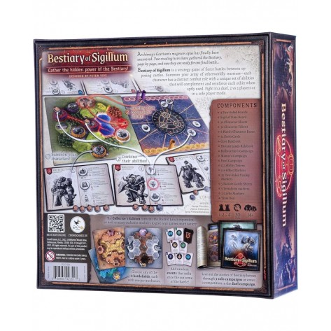 Настолна игра Bestiary of Sigillum: Collector's Edition - Абстрактна