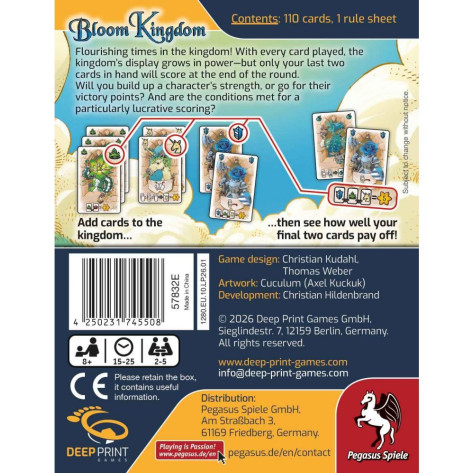 Настолна игра Bloom Kingdom (English Edition) - Семейна