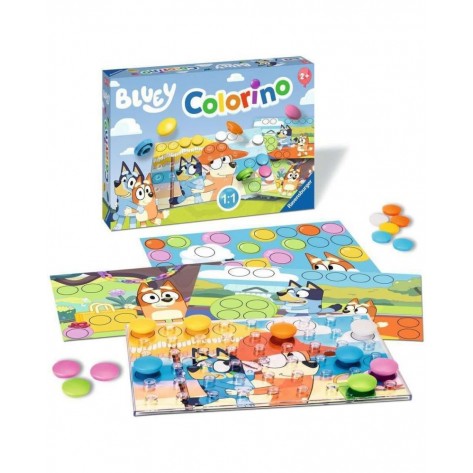 Настолна игра Bluey Colorino - Детска