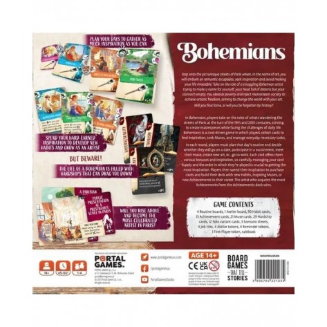 Настолна игра Bohemians - Тематична