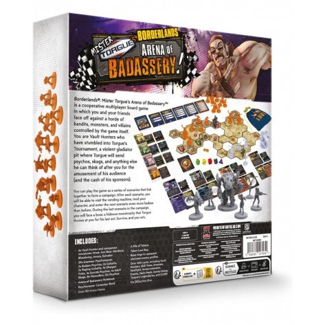 Настолна игра Borderlands: Mister Torgue's Arena of Badassery - стратегическа