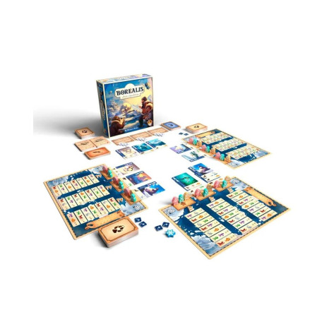 Настолна игра Borealis: Arctic Expeditions - Стратегическа