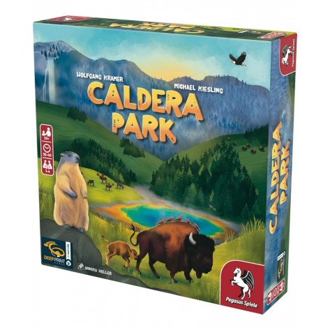 Настолна игра Caldera Park - Семейна