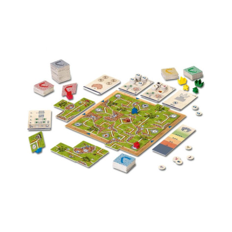 Настолна игра Carcassonne Labyrinth - Семейна