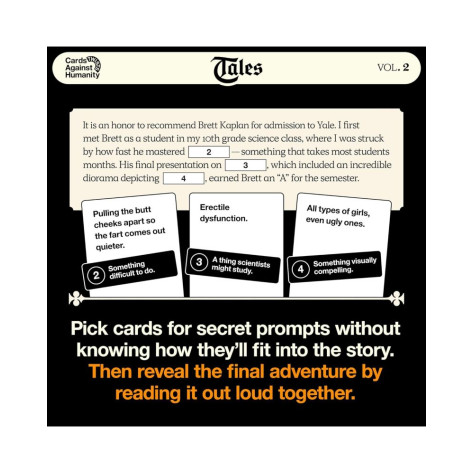 Настолна игра Cards Against Humanity: Tales Vol. 2 - Парти
