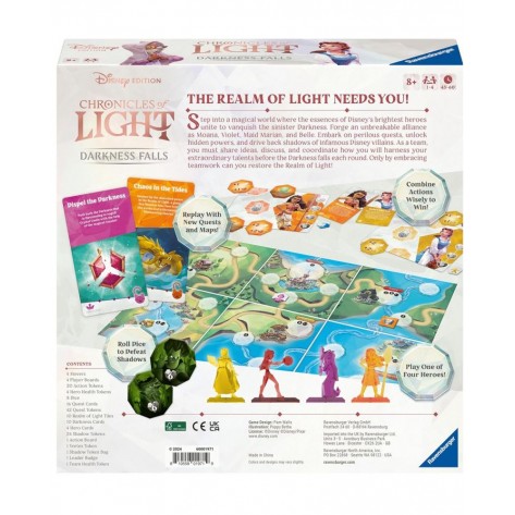 Настолна игра Chronicles of Light: Darkness Falls – Disney Edition - Семейна