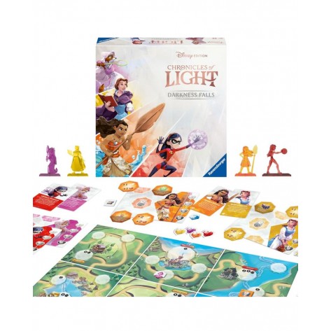 Настолна игра Chronicles of Light: Darkness Falls – Disney Edition - Семейна