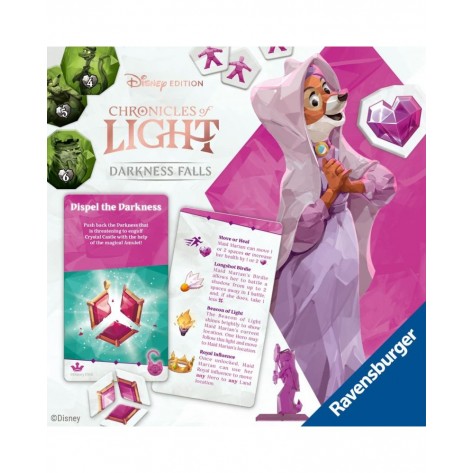 Настолна игра Chronicles of Light: Darkness Falls – Disney Edition - Семейна