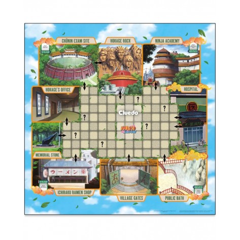 Настолна игра Cluedo: Naruto - Семейна