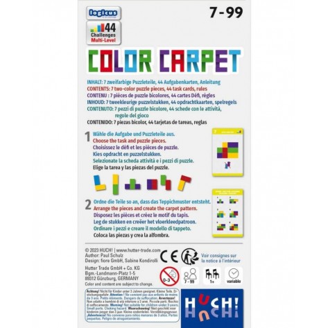 Настолна игра Color Carpet - Абстрактна