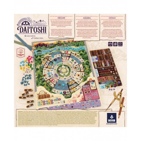 Настолна игра Daitoshi - Стратегическа