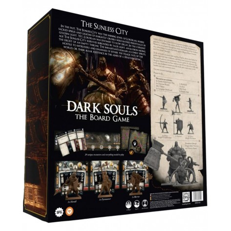 Настолна игра Dark Souls: The Board Game - The Sunless City Core Set - Тематична