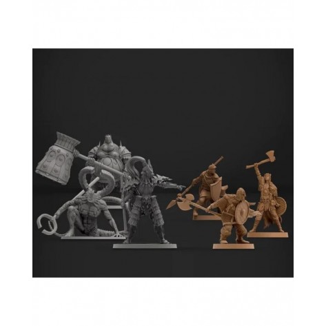 Настолна игра Dark Souls: The Board Game - The Sunless City Core Set - Тематична