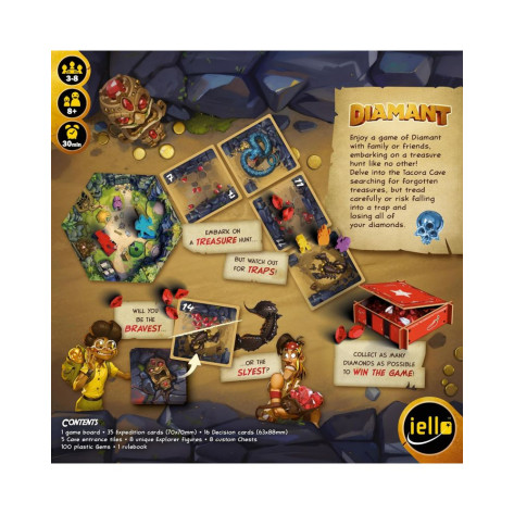 Настолна игра Diamant - Семейна (ново издание)