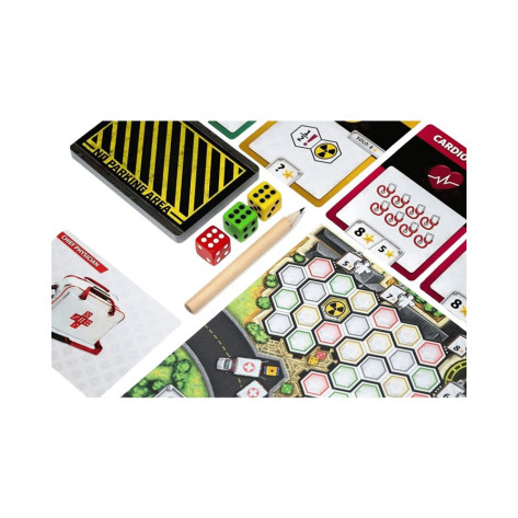Настолна игра Dice Hospital: ER  - Emergency Roll - Стратегическа
