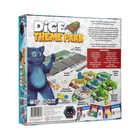 Настолна игра Dice Theme Park - Стратегическа