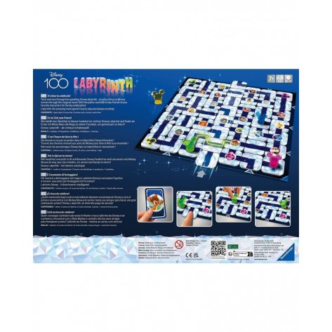 Настолна игра Disney Labyrinth 100th Anniversary - детска