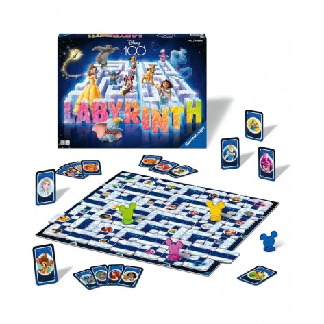 Настолна игра Disney Labyrinth 100th Anniversary - детска