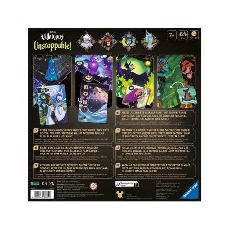 Настолна игра Disney Villainous: Unstoppable! - Семейна
