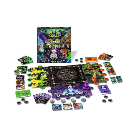 Настолна игра Disney Villainous: Unstoppable! - Семейна