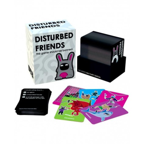 Настолна игра Disturbed Friends: The Despicable Party Edition - Парти