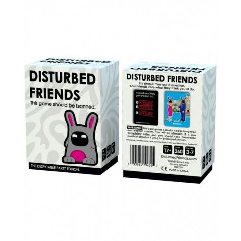 Настолна игра Disturbed Friends: The Despicable Party Edition - Парти