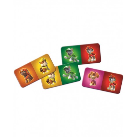 Настолна игра Domino mini: Paw Patrol - Детска