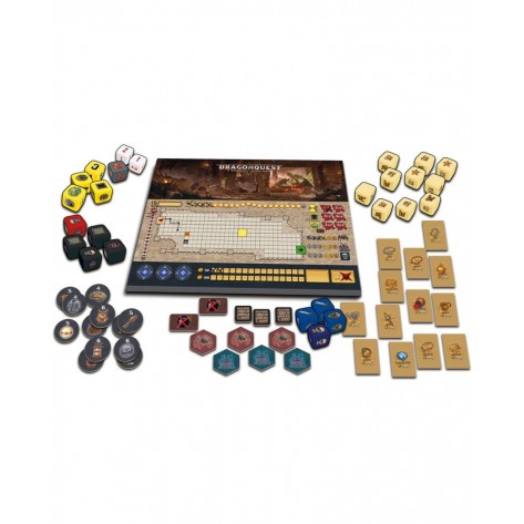 Настолна игра DragonQuest: A Fantasy Dice Game - Семейна