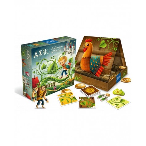 Настолна игра Джак и бобеното стъбло - Семейна