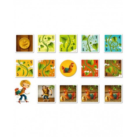 Настолна игра Джак и бобеното стъбло - Семейна