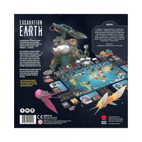 Настолна игра Excavation Earth - Стратегическа