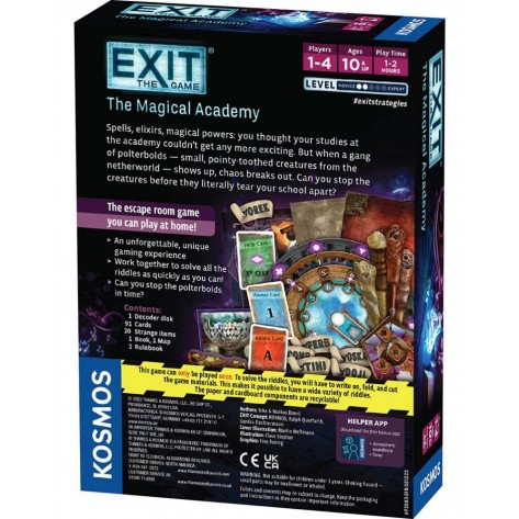 Настолна игра Exit: The Magical Academy - Кооперативна