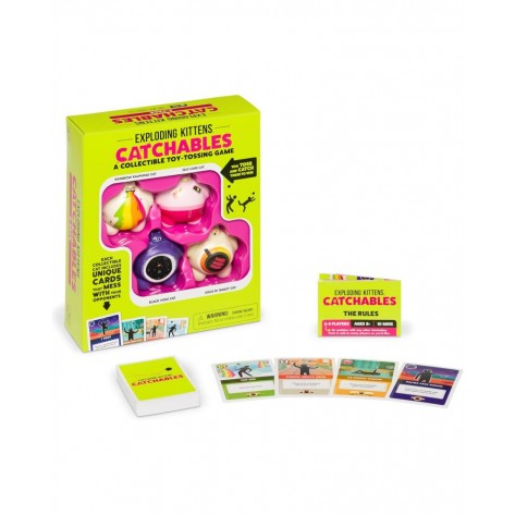 Настолна игра Exploding Kittens: Catchables 4 - Pack - Парти