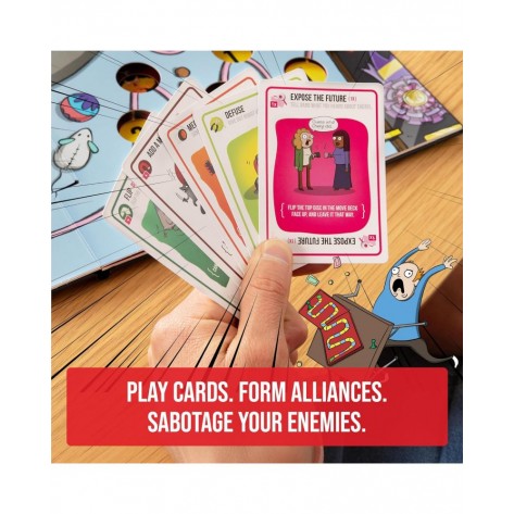 Настолна игра Exploding Kittens: The Board Game - Парти