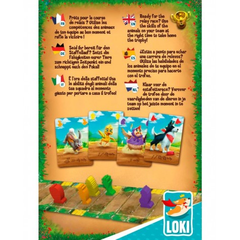 Настолна игра Farm & Furious - Детска